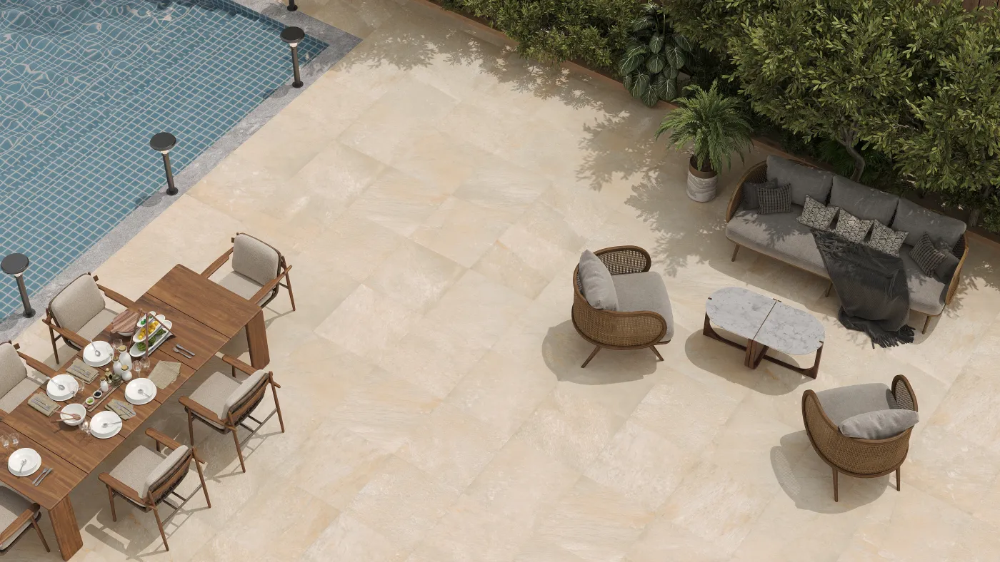 20mm terrace paving